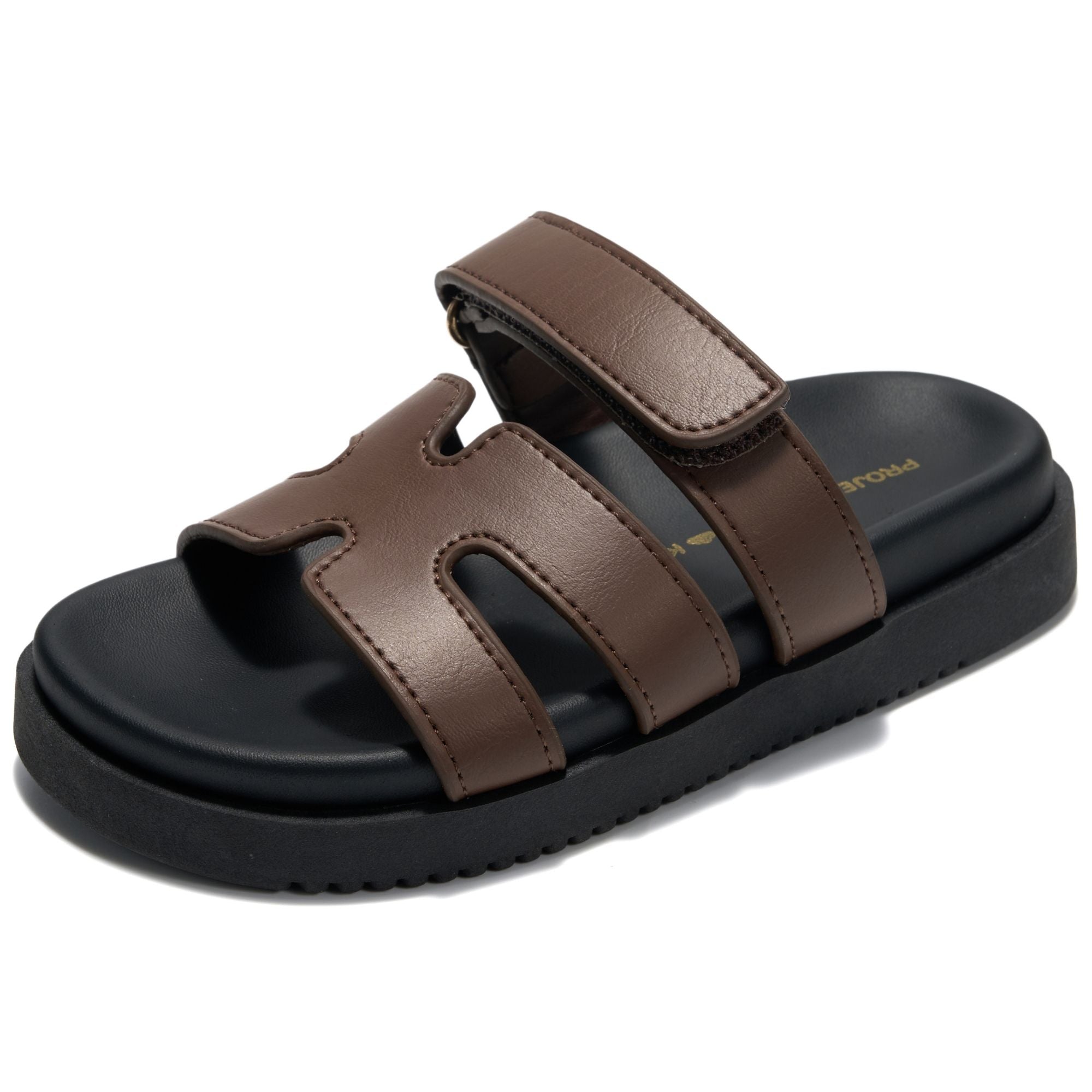 Project Cloud Kids Sandals | 100% Genuine Leather Sandals for Girls | Plush & Soft Insole | Lightweight | Non-Slip - Mayvy Kids