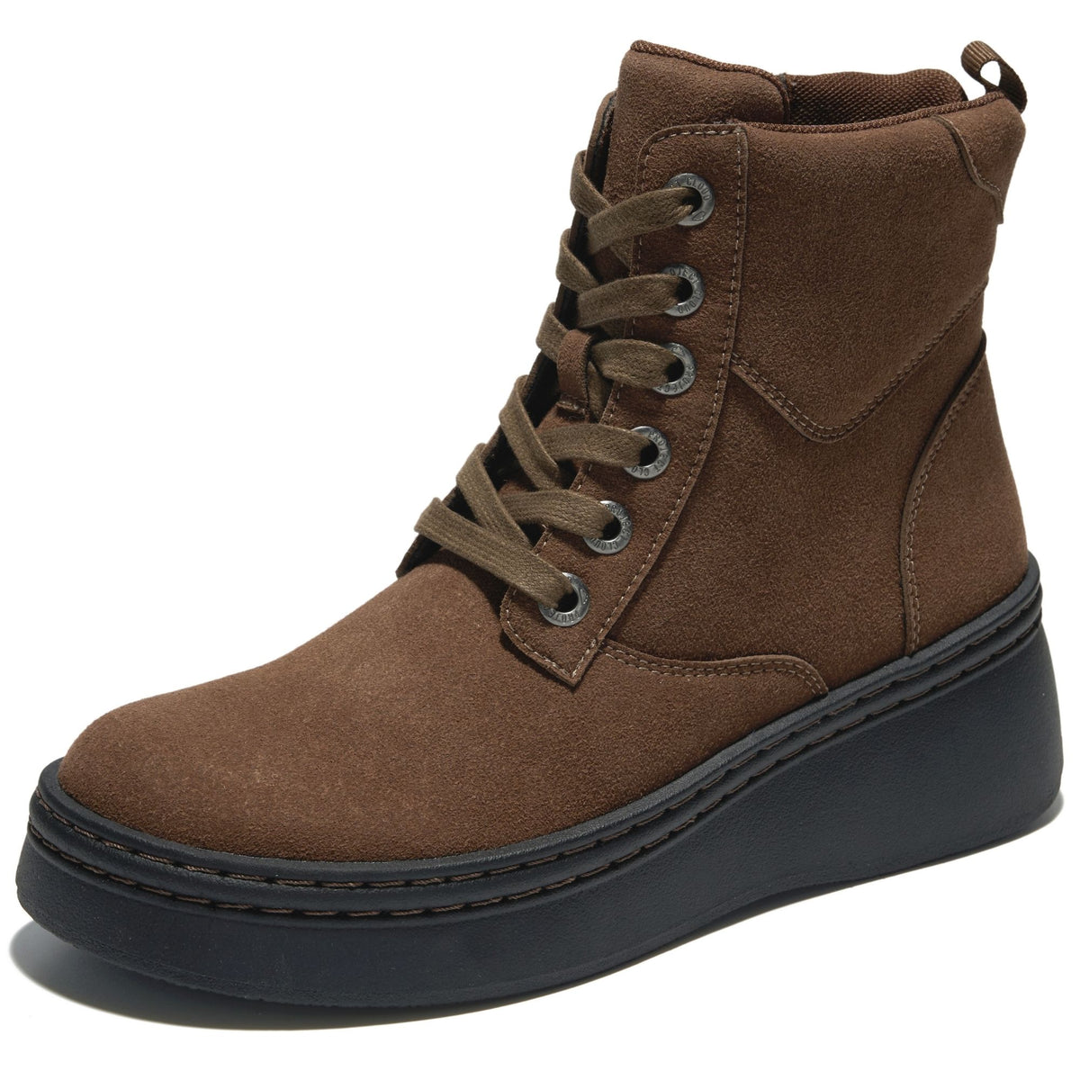 Project Cloud Women's | Genuine Suede Leather Ankle Boots | Smart Foam | Lightweight | Non-Slip Mckenzie