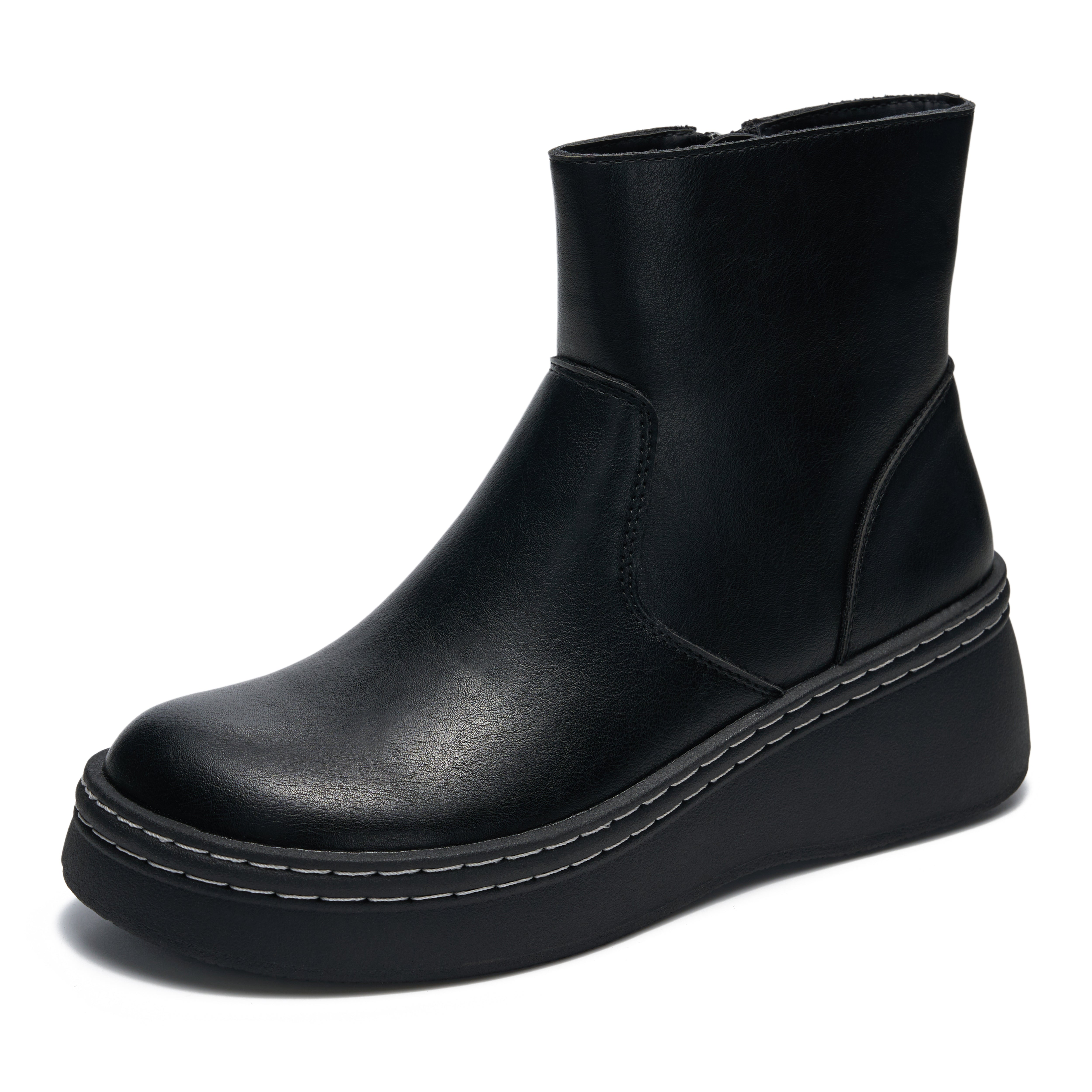 Project Cloud Women's | Genuine Suede Leather Ankle Boots | Smart Foam | Lightweight | Non-Slip Mia