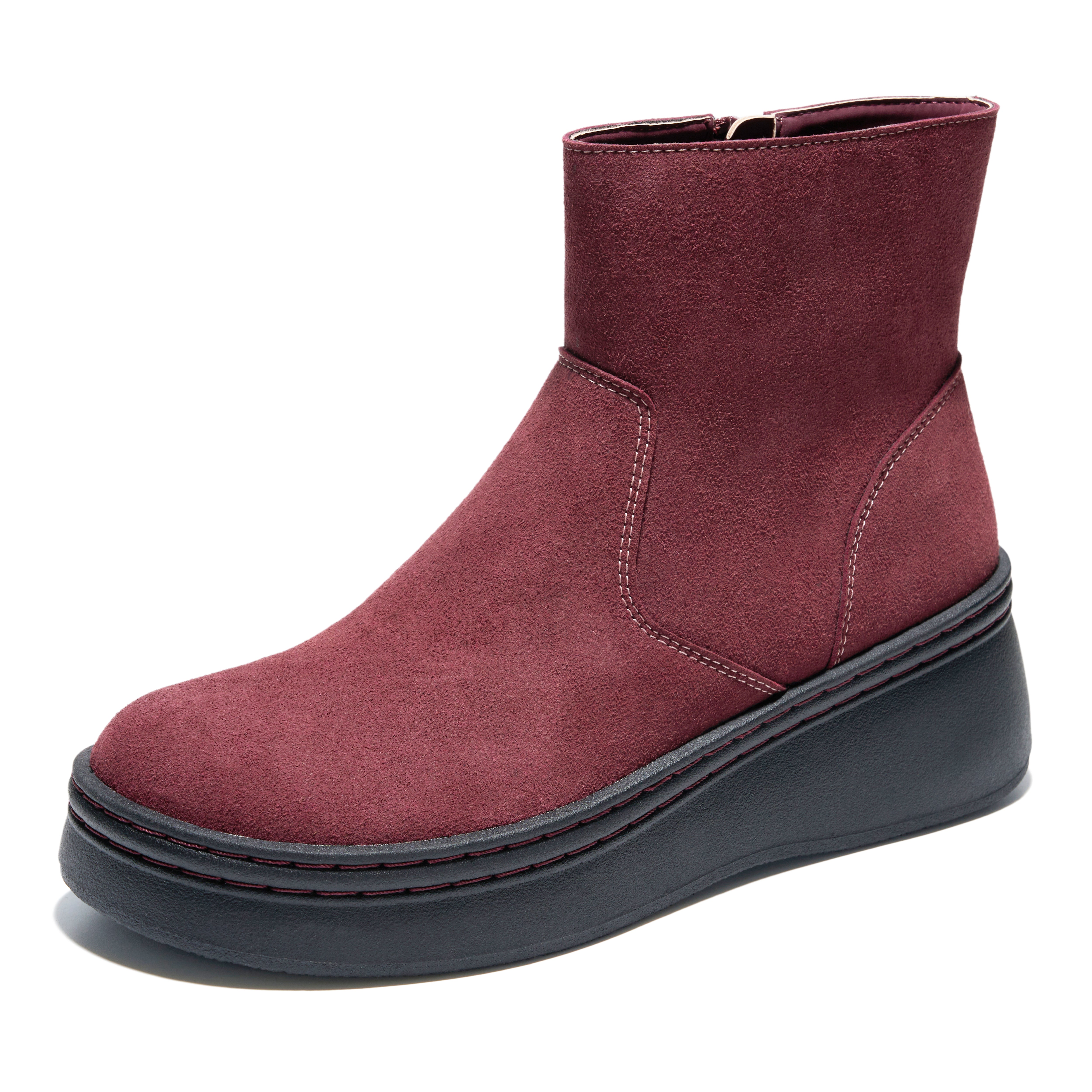 Project Cloud Women's | Genuine Suede Leather Ankle Boots | Smart Foam | Lightweight | Non-Slip Mia