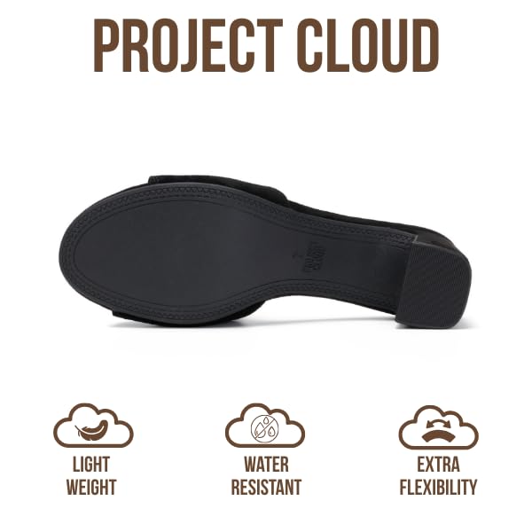 Project Cloud Women's | Genuine Leather Women Sandals Dressy| Memory Foam | Lightweight | Non-Slip - Monaco - Project Cloud - Sandals -Shop Project Cloud premium footwear Now!
