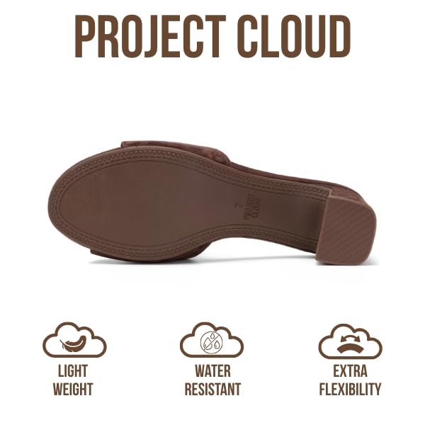 Project Cloud Women's | Genuine Leather Women Sandals Dressy| Memory Foam | Lightweight | Non-Slip - Monaco - Project Cloud - Sandals -Shop Project Cloud premium footwear Now!