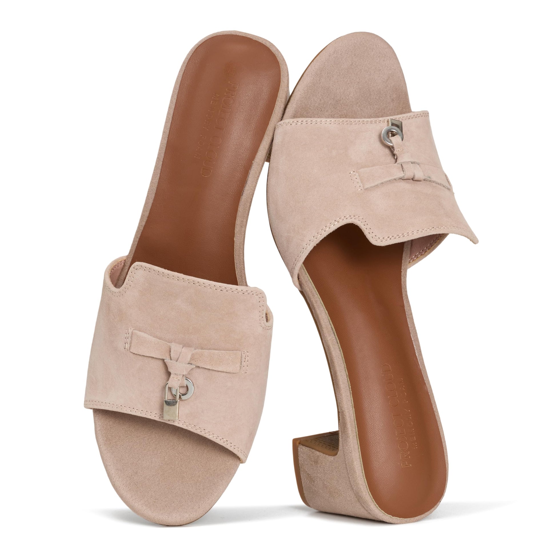 Project Cloud Women's | Genuine Leather Women Sandals Dressy| Memory Foam | Lightweight | Non-Slip - Monaco - Project Cloud - Sandals -Shop Project Cloud premium footwear Now!