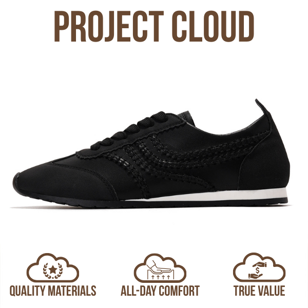 Project Cloud | "Monica" Women's Sneakers | Memory Foam Insole | Lightweight | Non-Slip