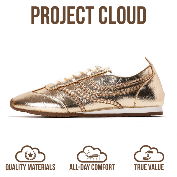 Project Cloud | "Monica" Women's Sneakers | Memory Foam Insole | Lightweight | Non-Slip