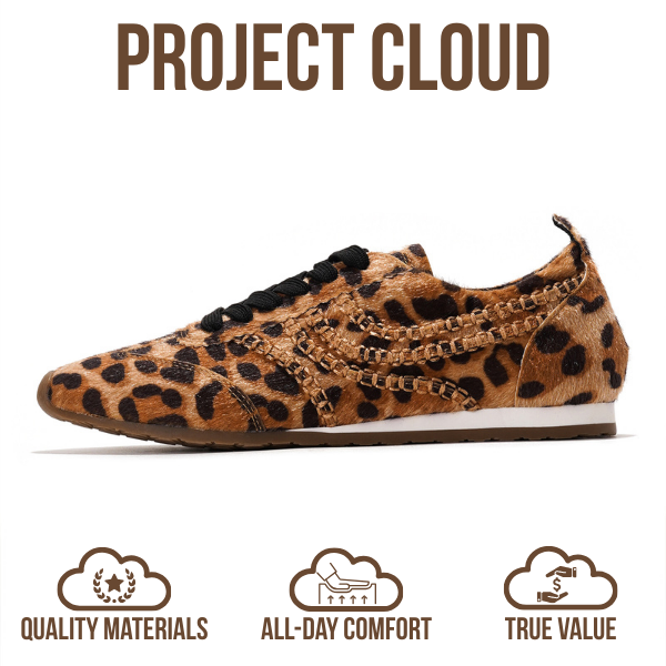 Project Cloud | "Monica" Women's Sneakers | Memory Foam Insole | Lightweight | Non-Slip