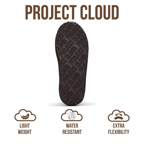 Project Cloud | "Nerita" Genuine Australian Sheepskin Women's Slippers | Memory Foam | Non-Slip
