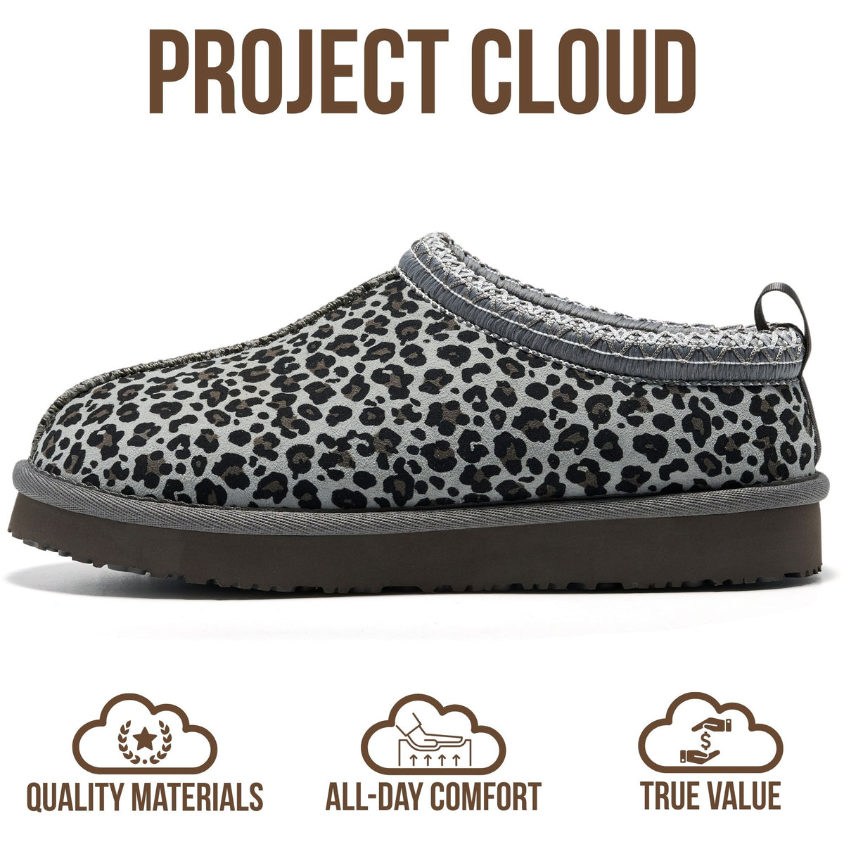 Project Cloud Women's | Genuine Australian Shearling Slippers | Memory Foam | Non-Slip - Nerita