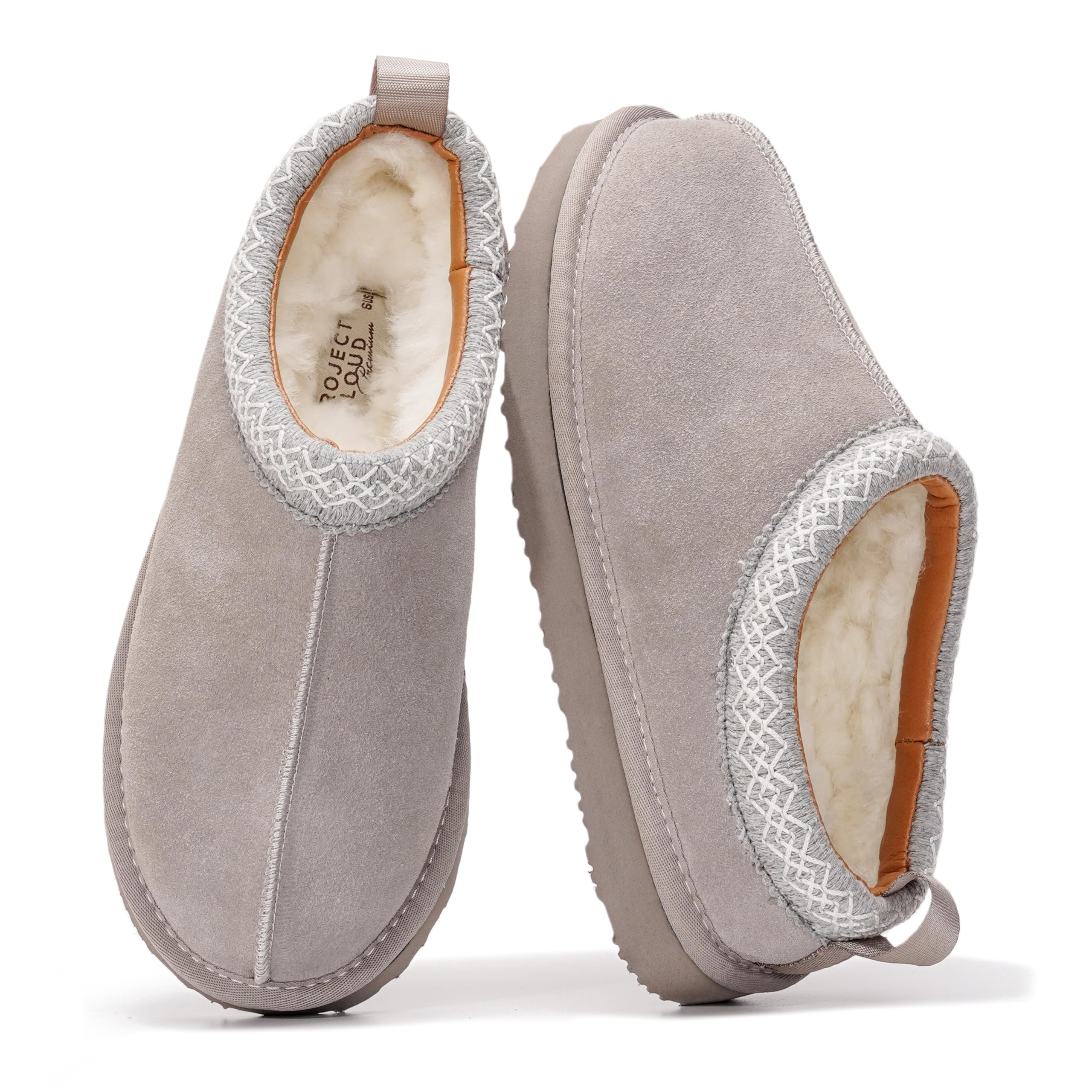 Project Cloud | "Nerita" Genuine Australian Sheepskin Women's Slippers | Memory Foam | Non-Slip
