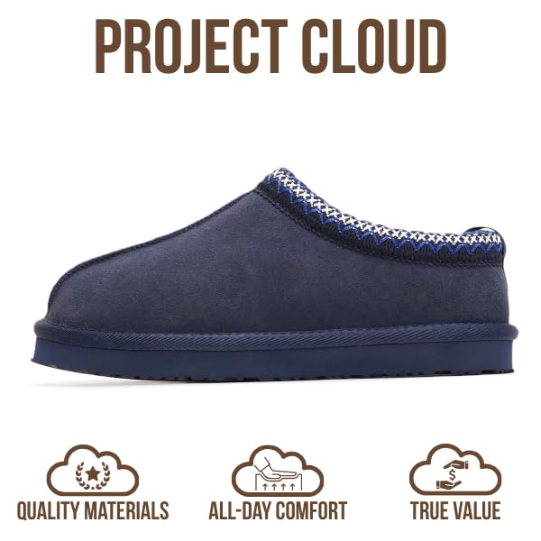 Project Cloud | "Nerita" Genuine Australian Sheepskin Women's Slippers | Memory Foam | Non-Slip