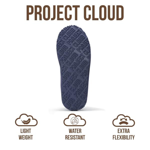 Project Cloud | "Nerita" Genuine Australian Sheepskin Women's Slippers | Memory Foam | Non-Slip