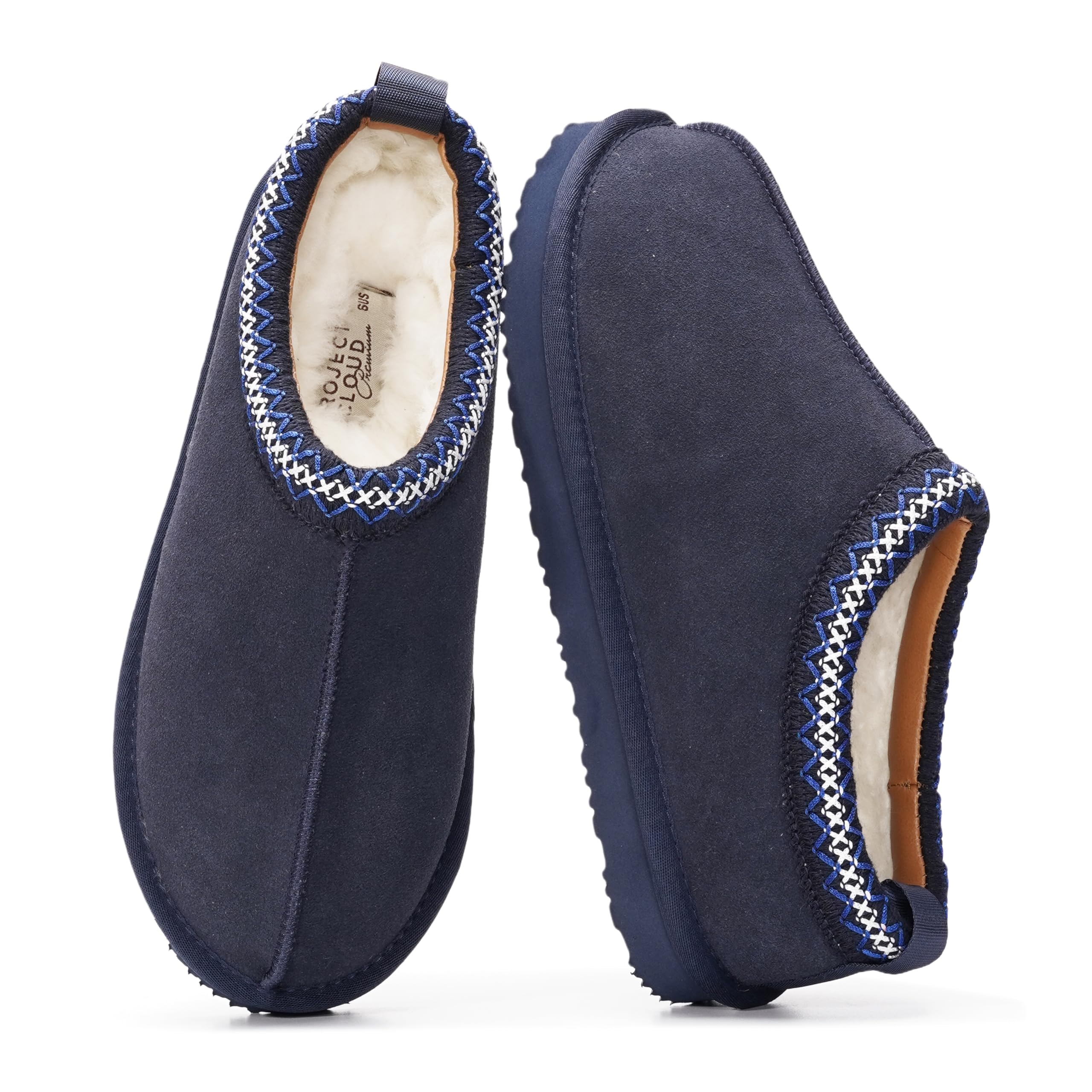 Project Cloud | "Nerita" Genuine Australian Sheepskin Women's Slippers | Memory Foam | Non-Slip