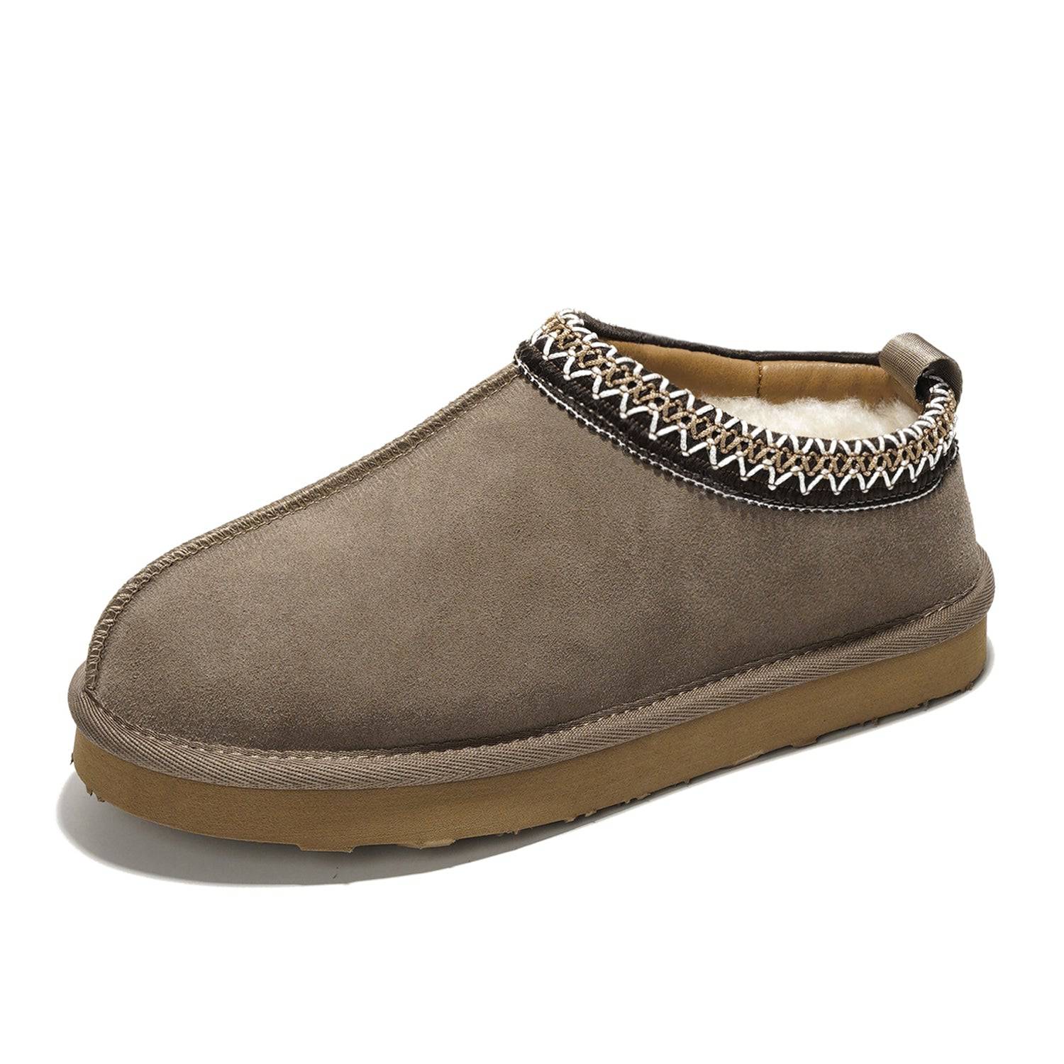 Nerita Genuine Sheepskin Memory Foam Slippers Project Cloud