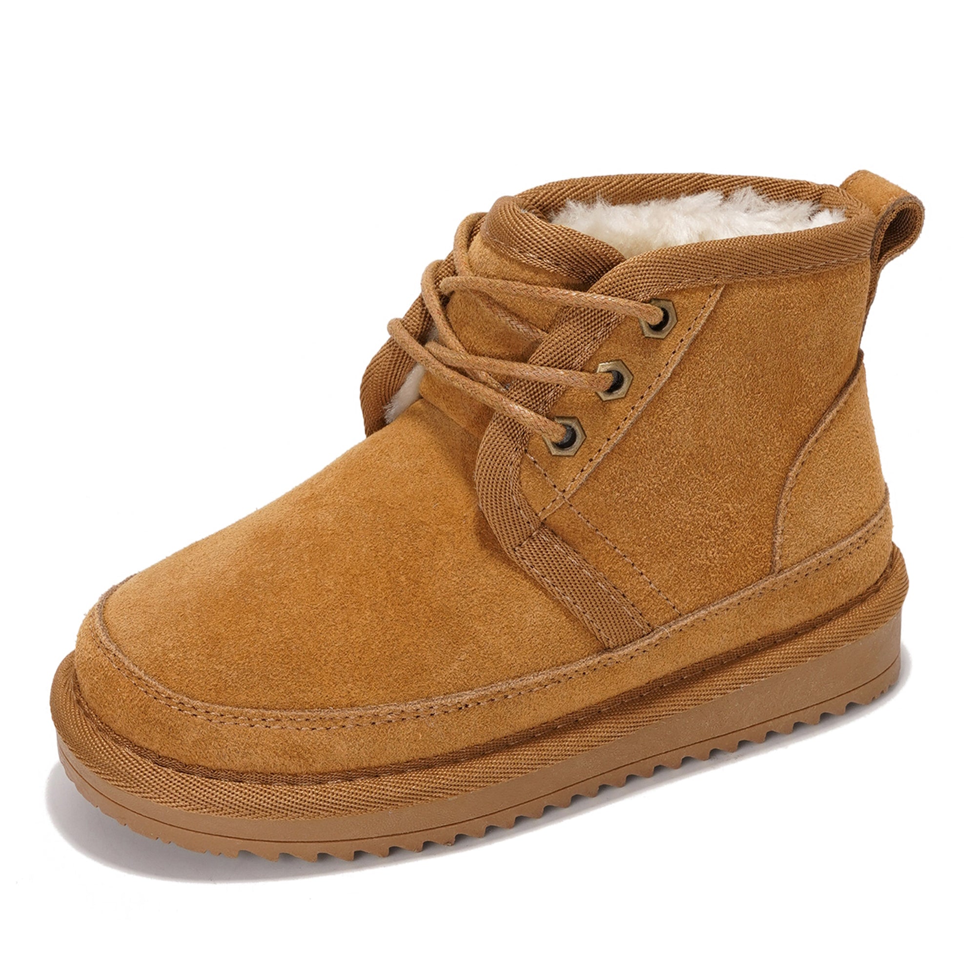 Project Cloud | "Nevada" Fur-Lined Ankle Boots for Kids | Lightweight | Water Resistant | Non-Slip