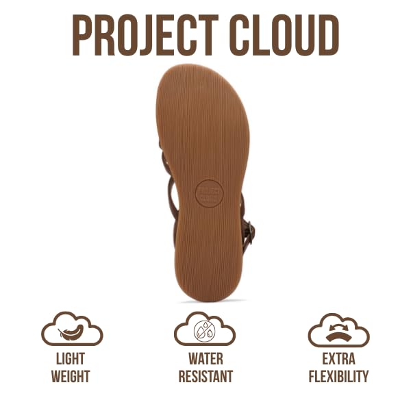 Project Cloud Women's | Platform Sandals Women | Plush and Soft Insole | Lightweight | Non-Slip - Nice