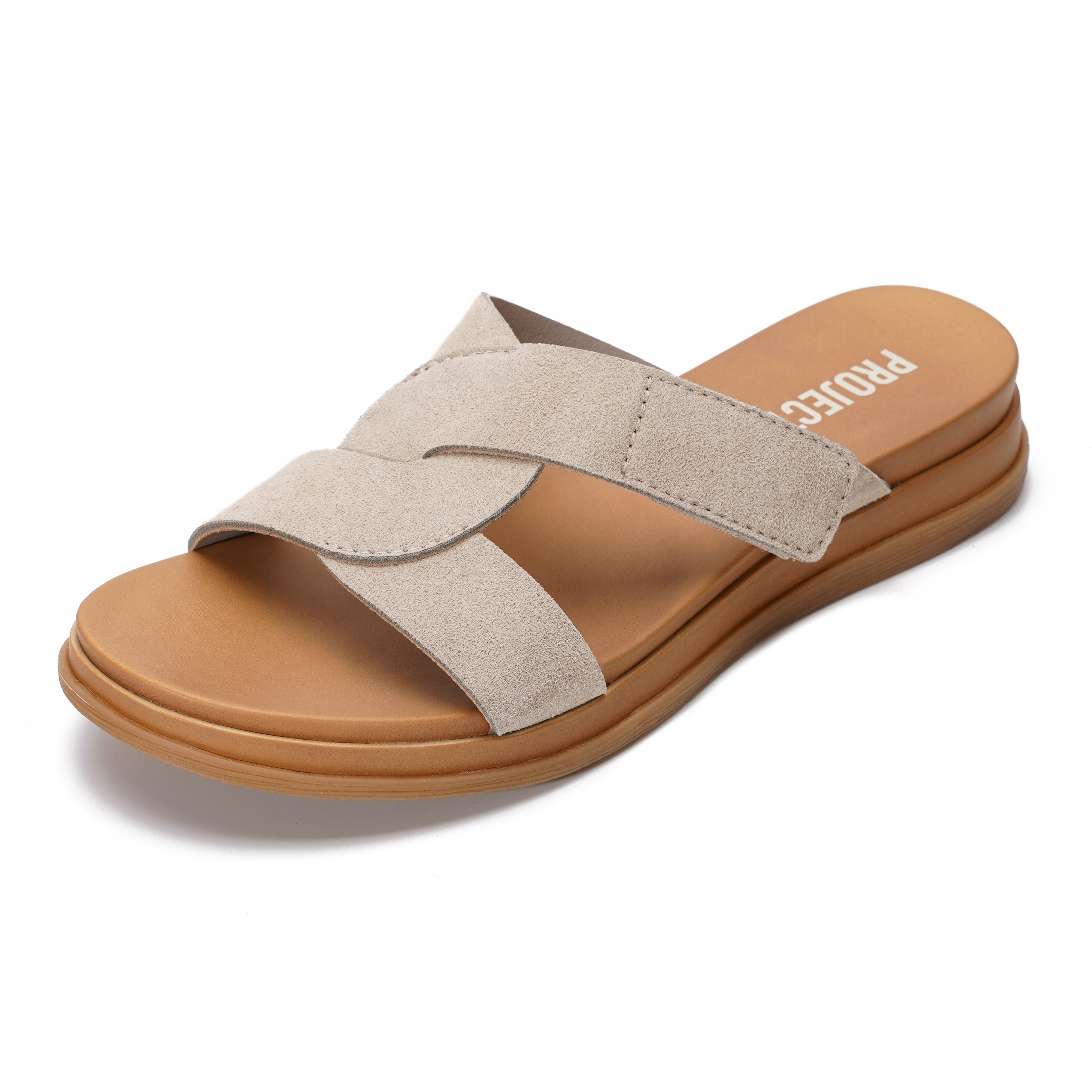 Project Cloud Women's | 100% Genuine Leather Sandals for Women | Lightweight | Non-Slip - Nina - Project Cloud - Sandals -Shop Project Cloud premium footwear Now!