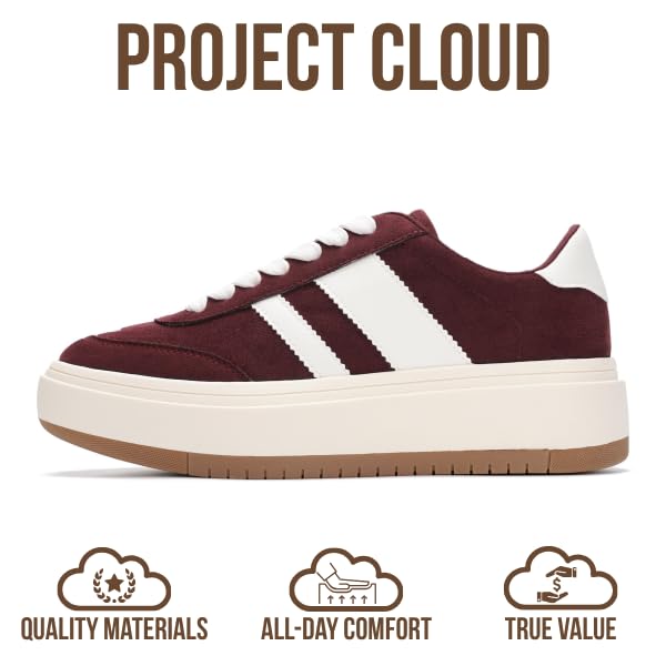 Zapatillas de plataforma Nita de Project Cloud Elegantes, cómodas y versátiles 