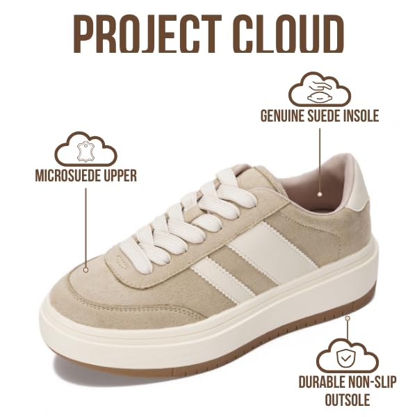 Zapatillas de plataforma Nita de Project Cloud Elegantes, cómodas y versátiles 