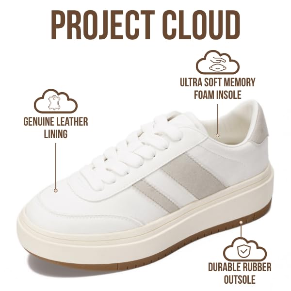 Zapatillas de plataforma Nita de Project Cloud Elegantes, cómodas y versátiles 