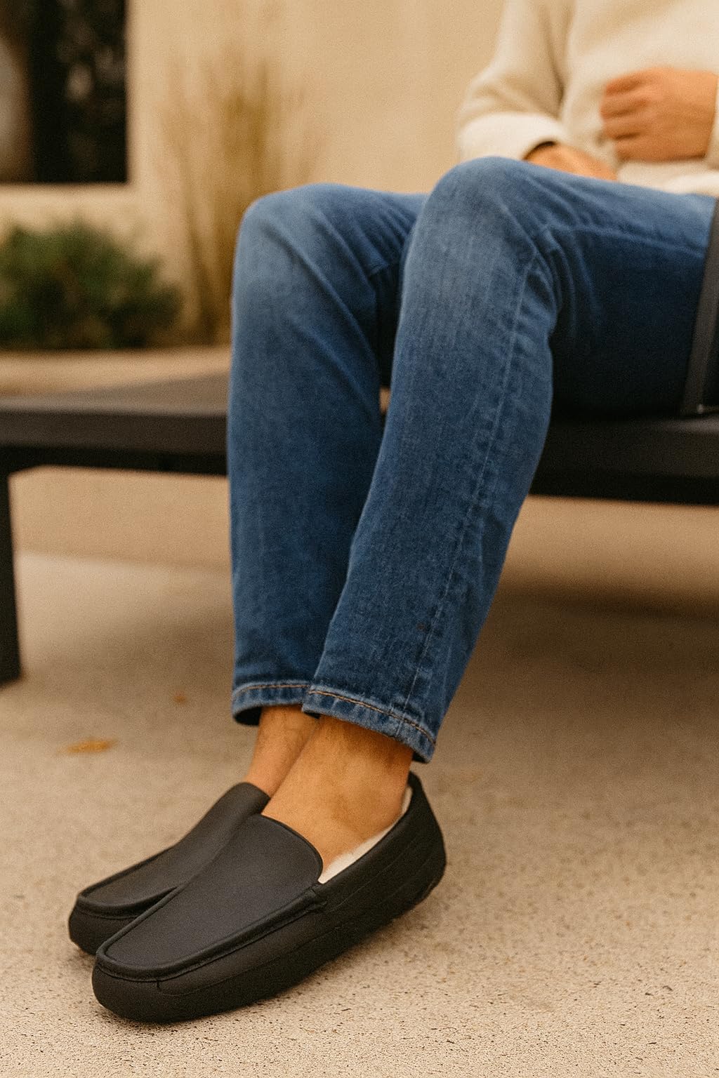 Project Cloud Men's |  Genuine Suede Slippers - Loafers | Memory Foam | Lightweight | Non-Slip - Oswin