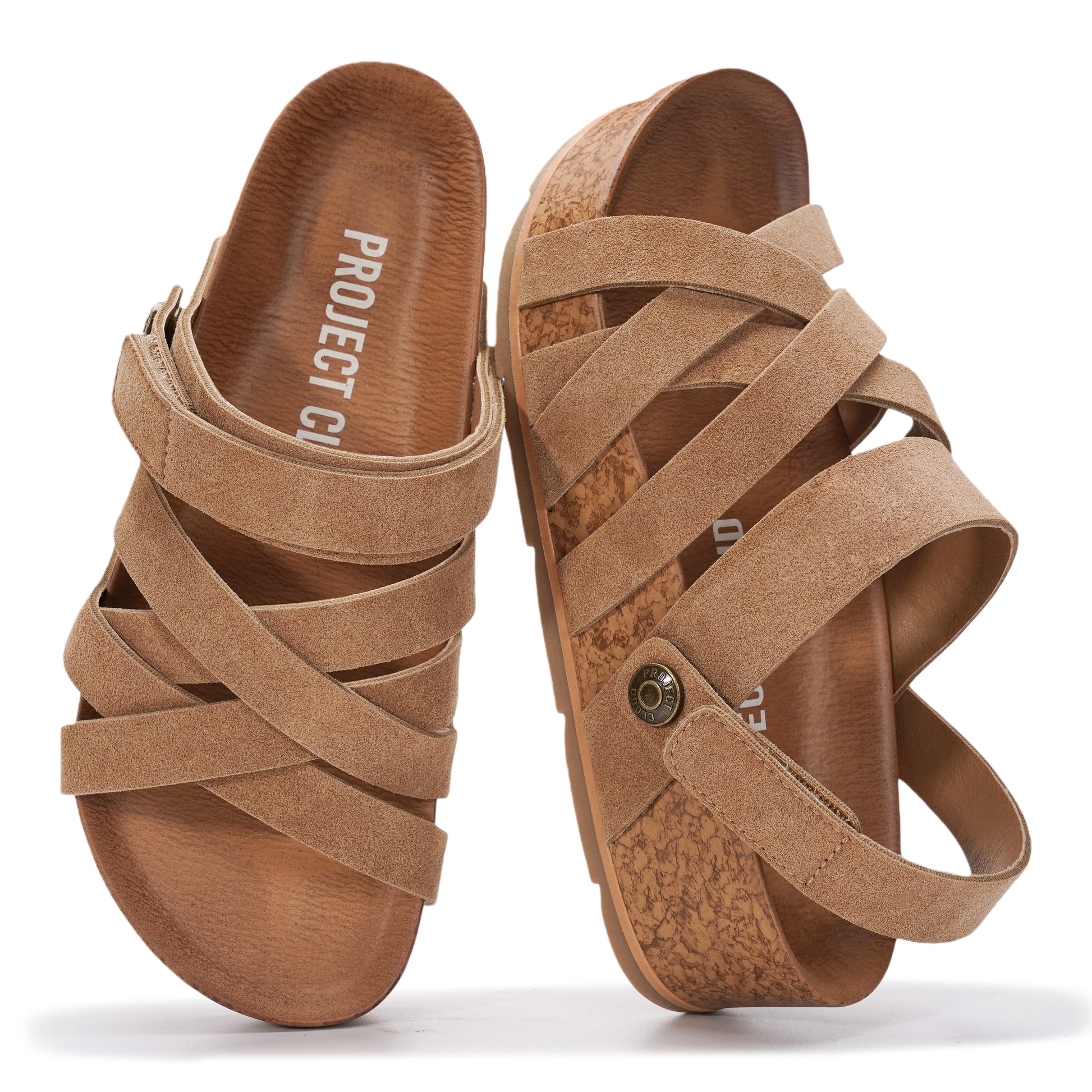 Project Cloud Women's | Platform Sandals Women | Plush and Soft Insole | Lightweight | Non-Slip - Pacifica - Project Cloud - Sandals -Shop Project Cloud premium footwear Now!