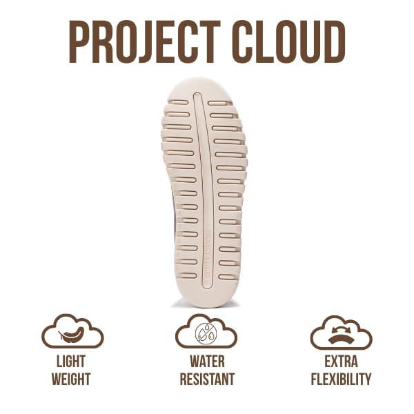 Project Cloud Women's | Tennis Shoes Women Sneakers | Memory Foam | Lightweight | Non-Slip - Paisley