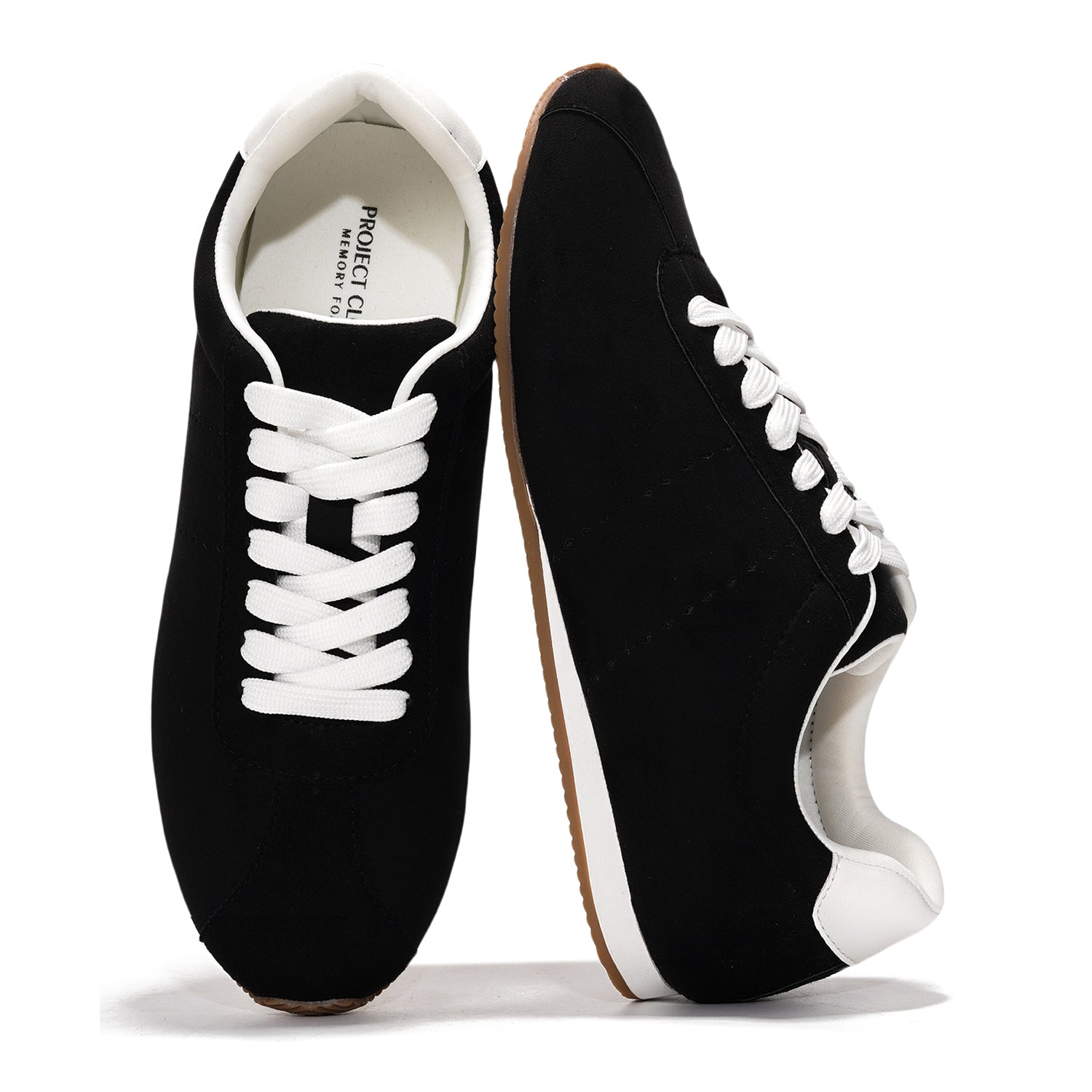 Project Cloud | "Panther" Fashion Sneakers for Women | Lace-up | Memory Foam | Lightweight | Non-Slip