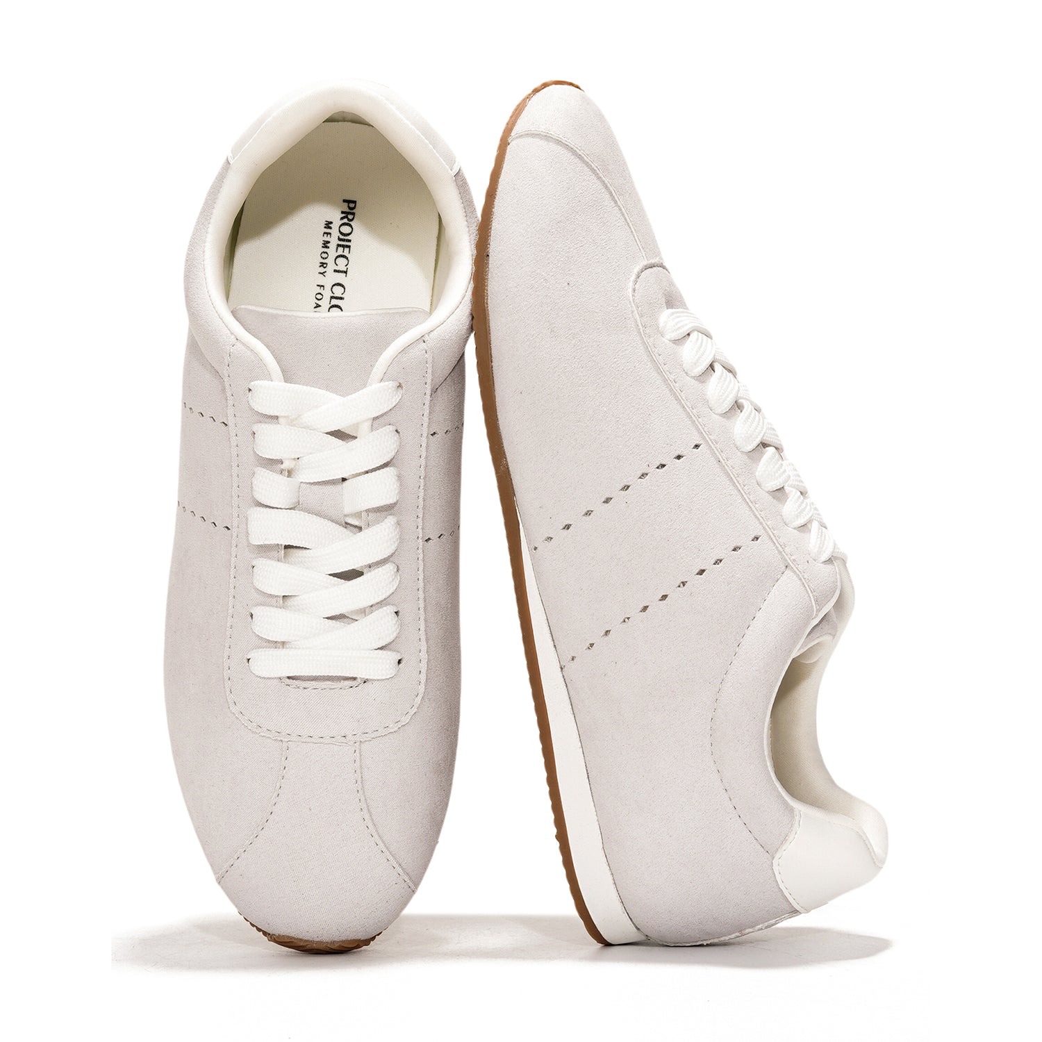 Project Cloud | "Panther" Fashion Sneakers for Women | Lace-up | Memory Foam | Lightweight | Non-Slip