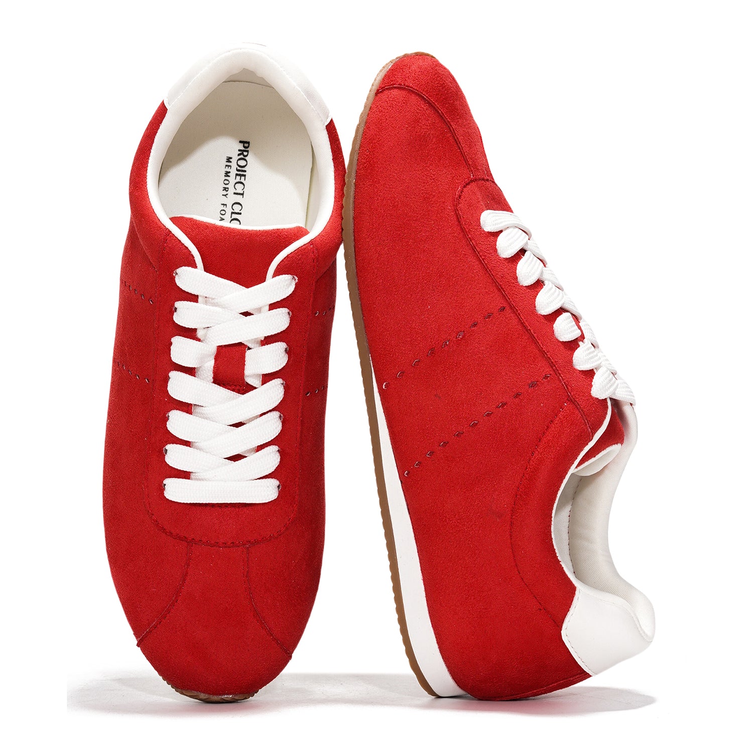 Project Cloud | "Panther" Fashion Sneakers for Women | Lace-up | Memory Foam | Lightweight | Non-Slip