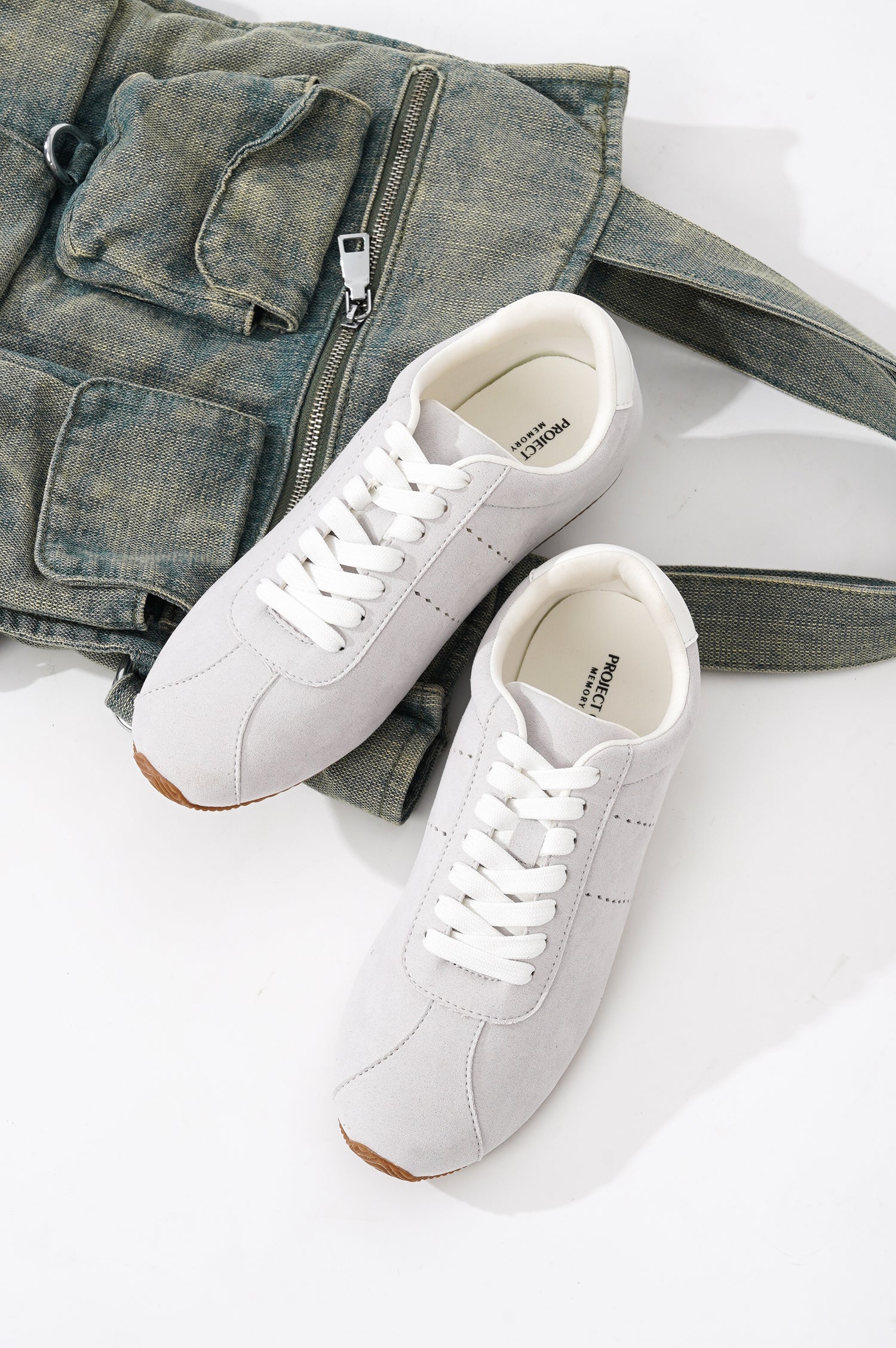 Project Cloud | "Panther" Fashion Sneakers for Women | Lace-up | Memory Foam | Lightweight | Non-Slip