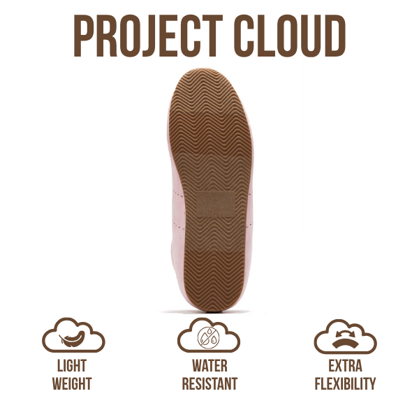 Project Cloud | "Panther" Fashion Sneakers for Women | Lace-up | Memory Foam | Lightweight | Non-Slip