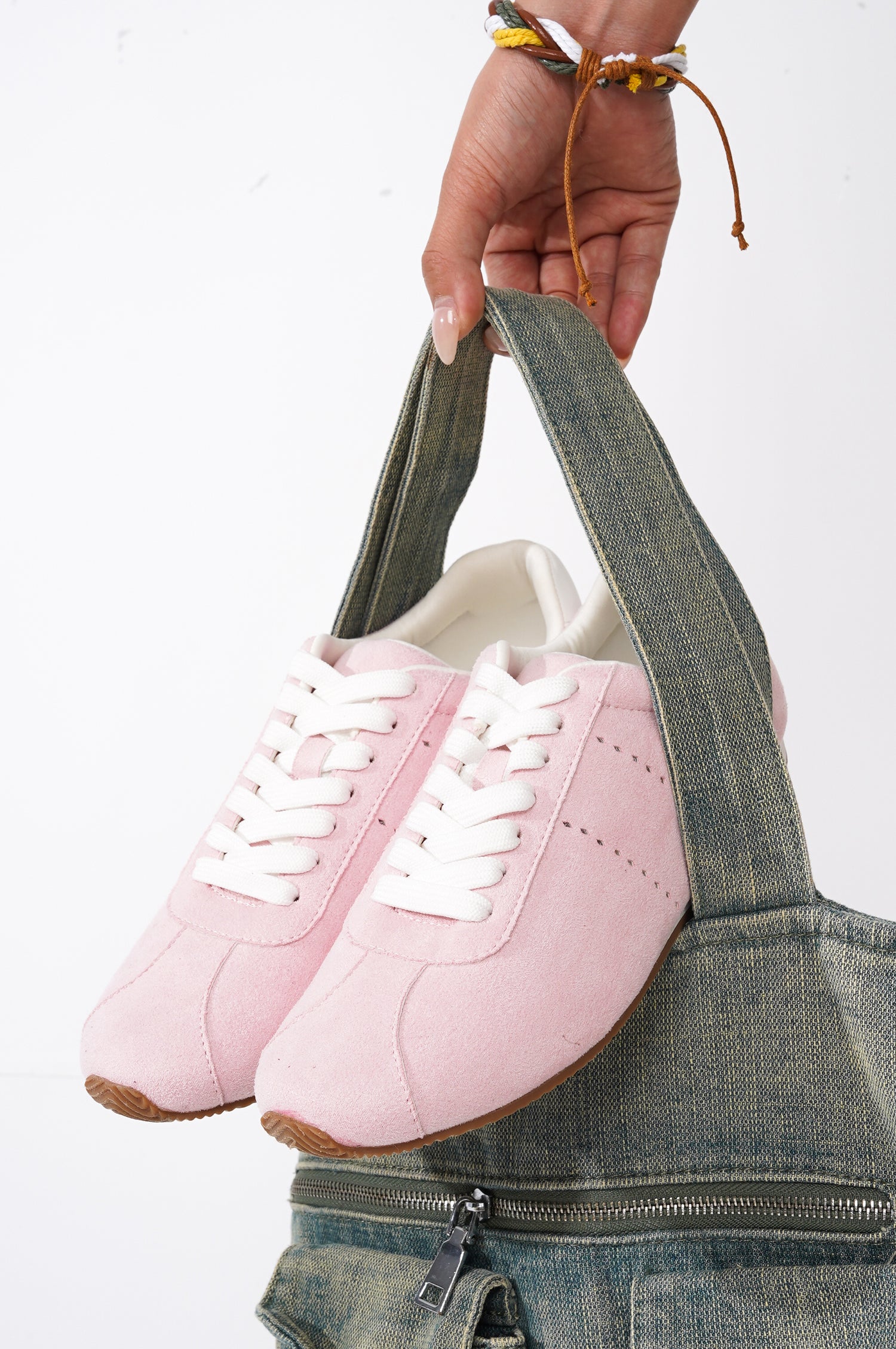 Project Cloud | "Panther" Fashion Sneakers for Women | Lace-up | Memory Foam | Lightweight | Non-Slip