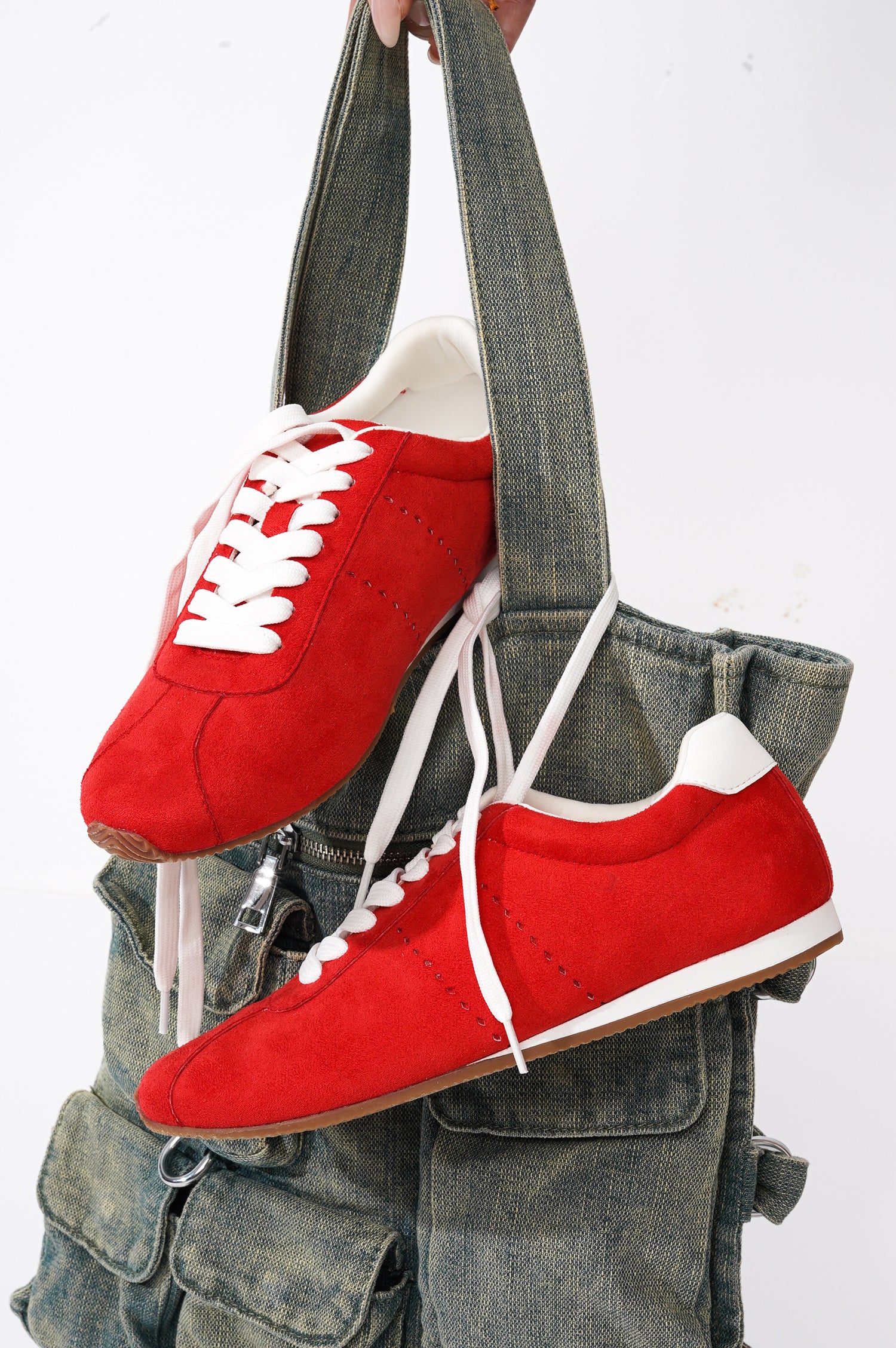 Project Cloud | "Panther" Fashion Sneakers for Women | Lace-up | Memory Foam | Lightweight | Non-Slip