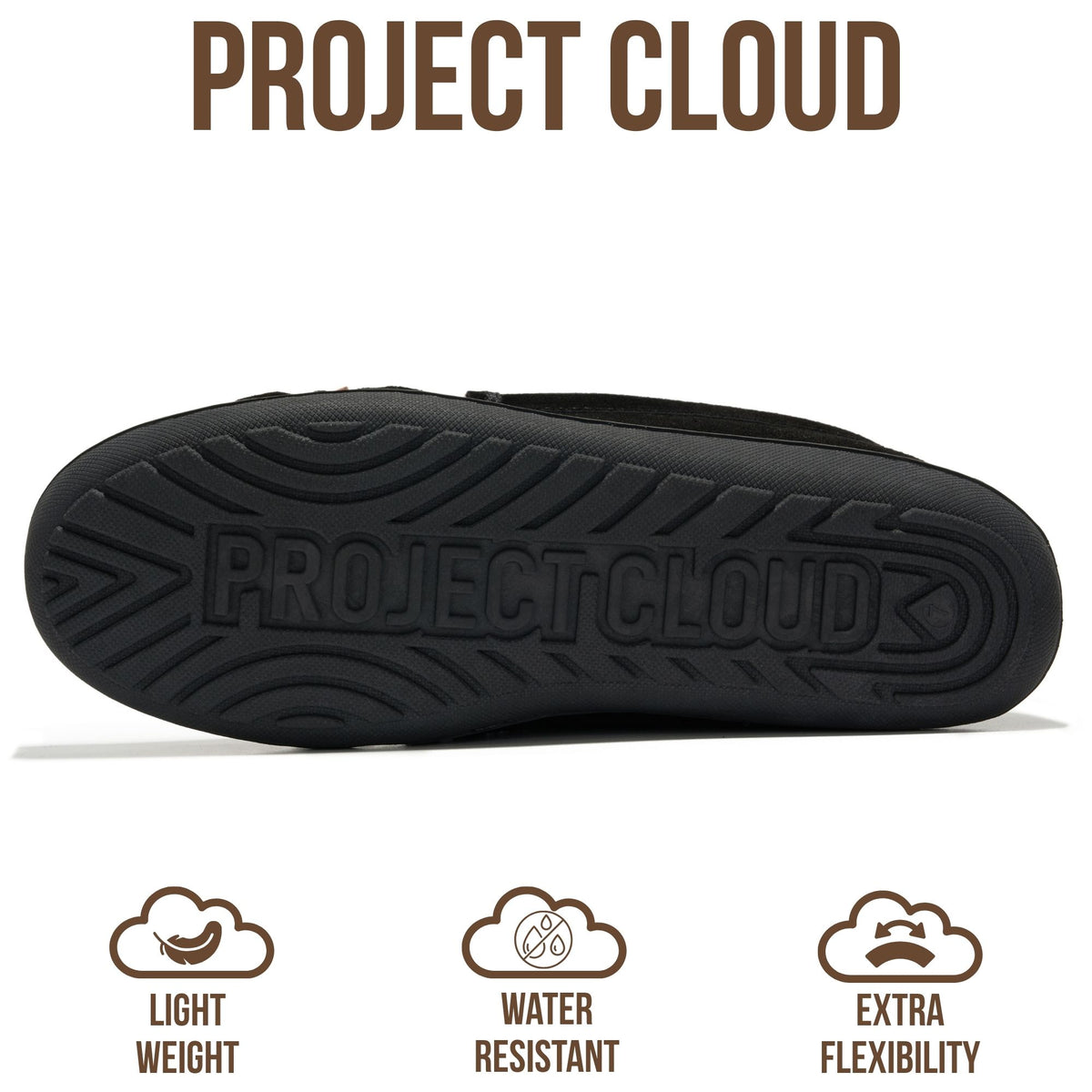 Project Cloud Women's | Genuine Leather Moccasin Slippers | Memory Foam Insole | Lightweight | Non-Slip - Passager