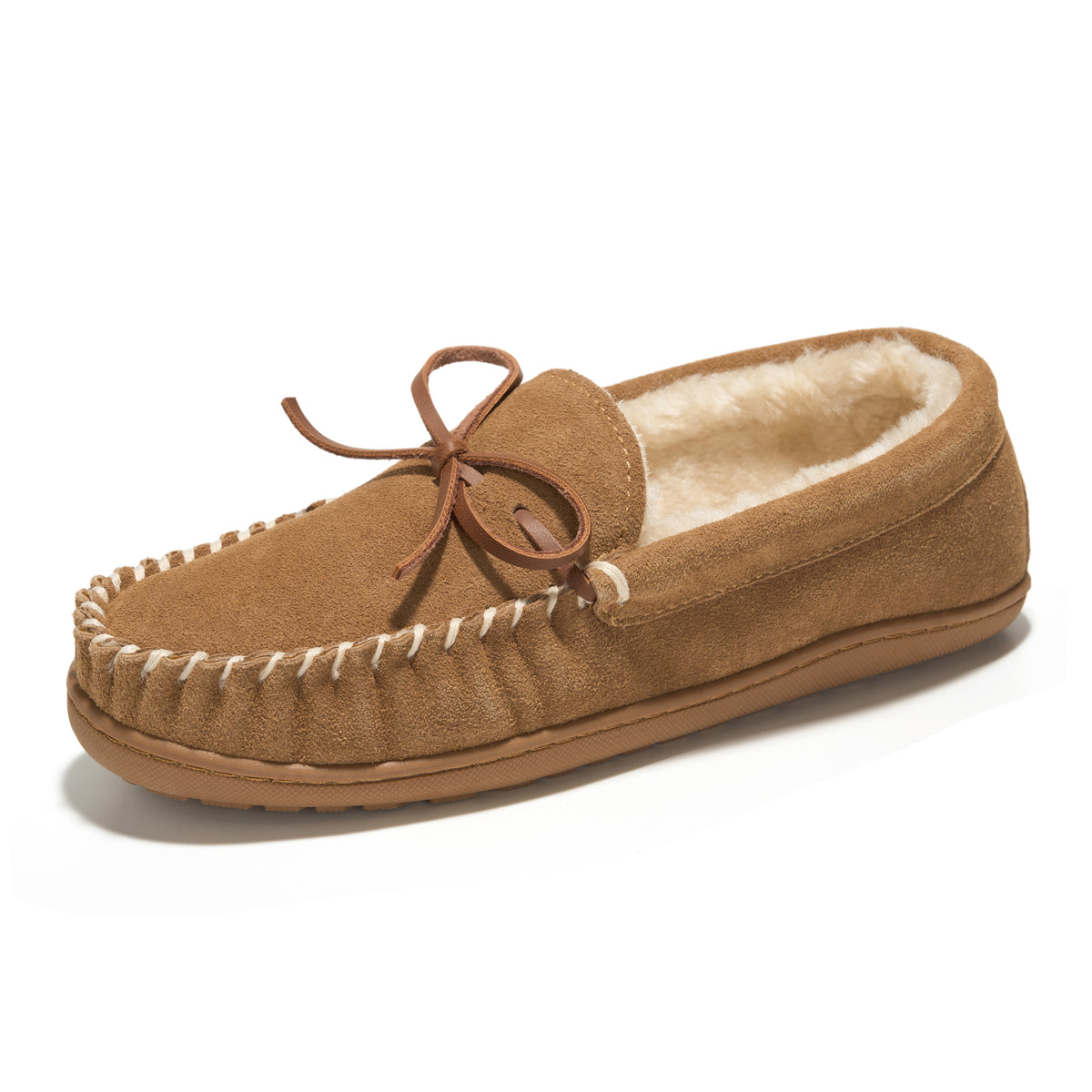 Project Cloud Women's | Genuine Leather Moccasin Slippers | Memory Foam Insole | Lightweight | Non-Slip - Passager