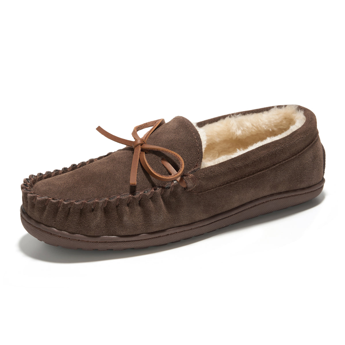 Project Cloud Women's | Genuine Leather Moccasin Slippers | Memory Foam Insole | Lightweight | Non-Slip - Passager