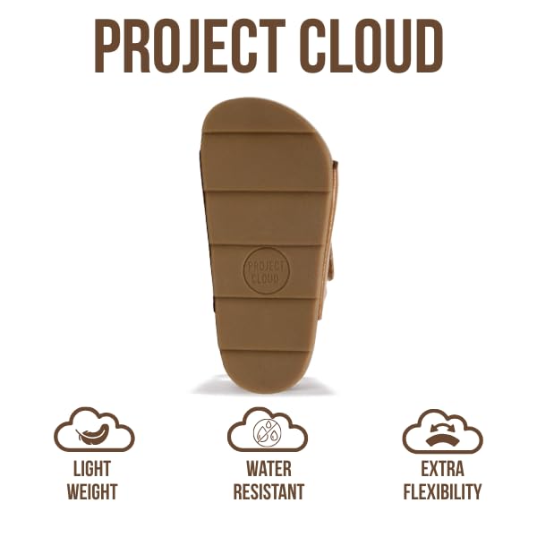 Project Cloud Kids Sandals | Genuine Leather Girls Sandals | Plush & Soft Insole | Lightweight | Non-Slip - Pismo Kids - Project Cloud - Sandals -Shop Project Cloud premium footwear Now!