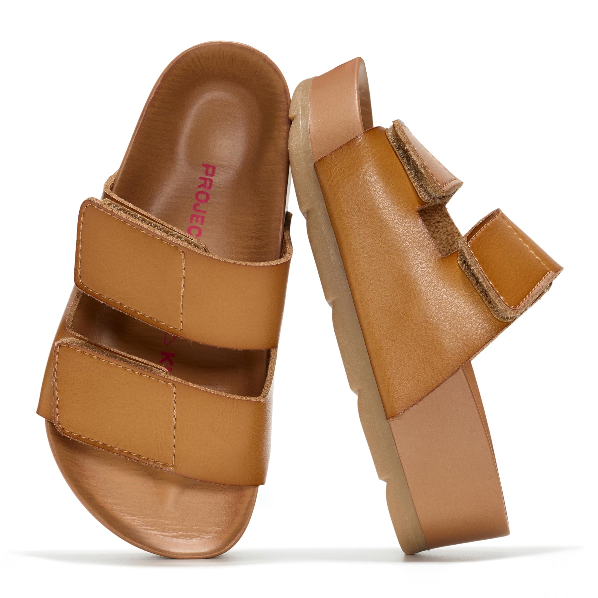 Project Cloud Kids Sandals | Genuine Leather Girls Sandals | Plush & Soft Insole | Lightweight | Non-Slip - Pismo Kids - Project Cloud - Sandals -Shop Project Cloud premium footwear Now!