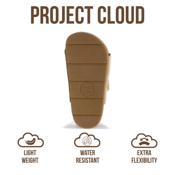 Project Cloud Kids Sandals | Genuine Leather Girls Sandals | Plush & Soft Insole | Lightweight | Non-Slip - Pismo Kids - Project Cloud - Sandals -Shop Project Cloud premium footwear Now!