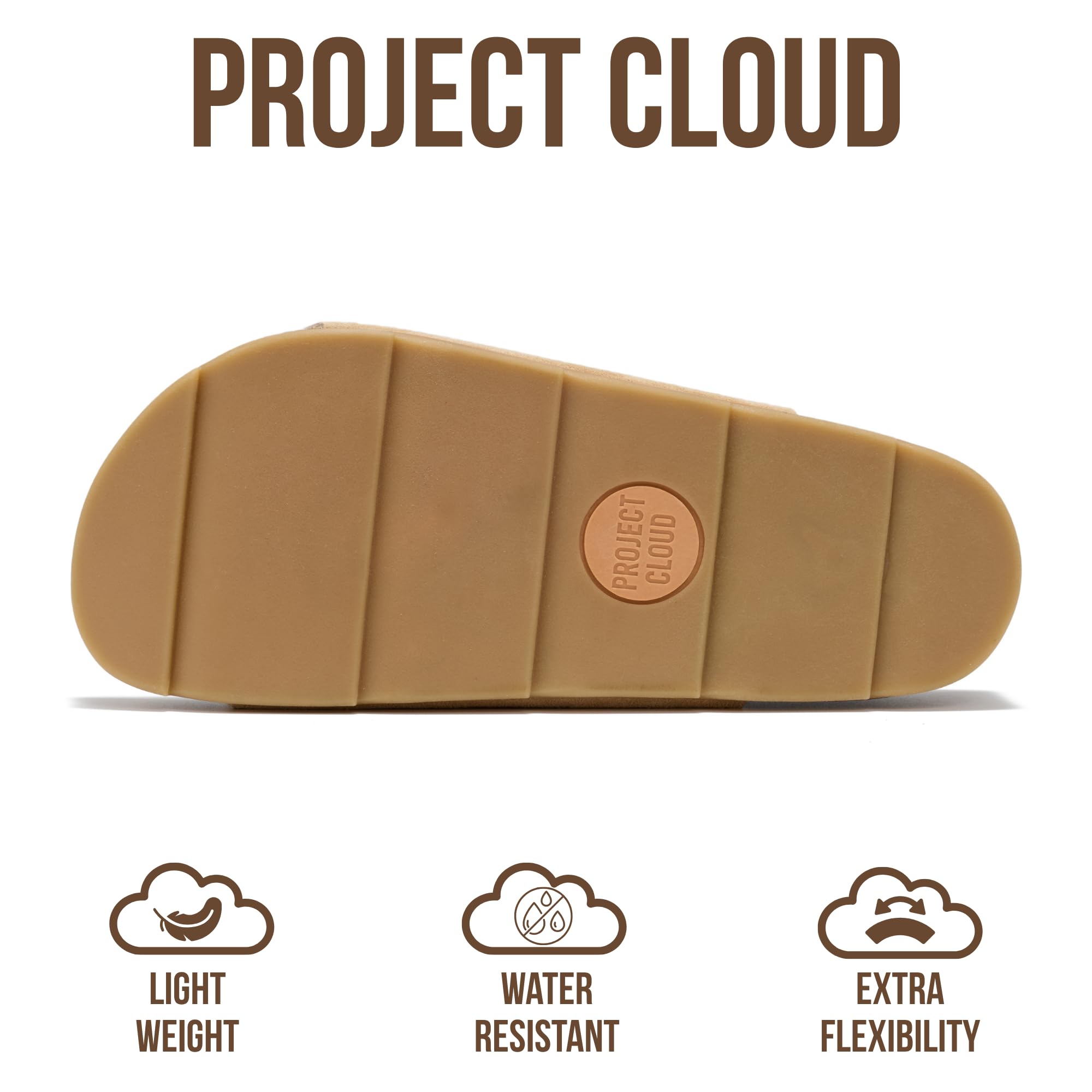 Project Cloud Women's | Genuine Leather  Platform Sandals | Non-Slip - Pismo - Project Cloud - Sandals -Shop Project Cloud premium footwear Now!