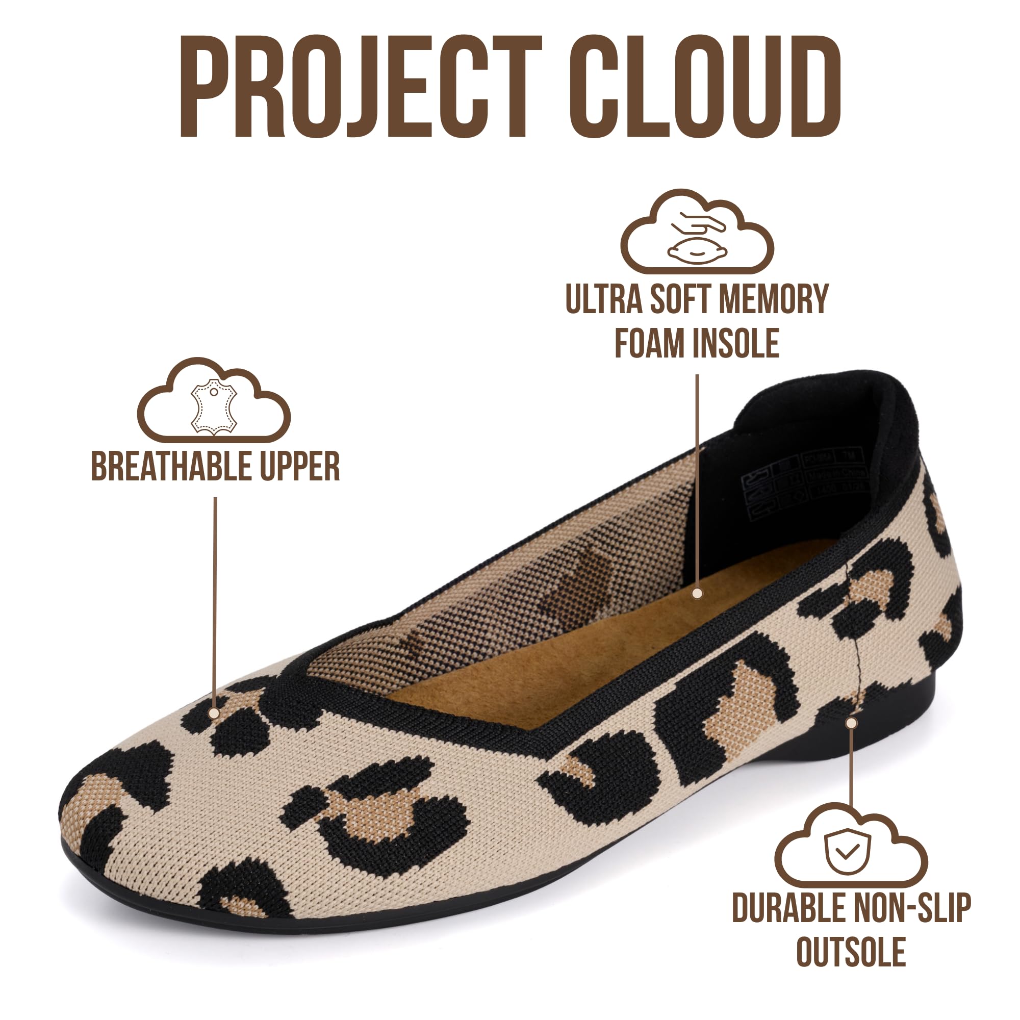 Project Cloud Women's | Mary Jane Shoes Women Flats | Memory Foam | Lightweight | Non-Slip - Prospect - Project Cloud - Sandals -Shop Project Cloud premium footwear Now!