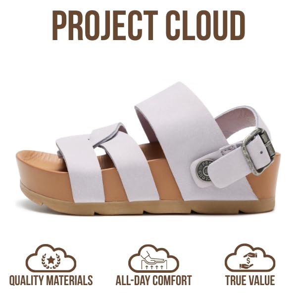 Project Cloud Kids Sandals | Eco-Crafted Leather Heels Beach Sandals | Lightweight | Non-Slip - Proud Kids - Project Cloud - Sandals -Shop Project Cloud premium footwear Now!