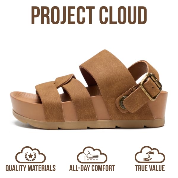 Project Cloud Kids Sandals | Eco-Crafted Leather Heels Beach Sandals | Lightweight | Non-Slip - Proud Kids - Project Cloud - Sandals -Shop Project Cloud premium footwear Now!