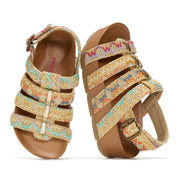 Project Cloud Kids | Strappy Summer Dressy-Casual Wedge | Hook-&-Loop | Lightweight | Non-Slip - Puffer Kids - Project Cloud - Sandals -Shop Project Cloud premium footwear Now!