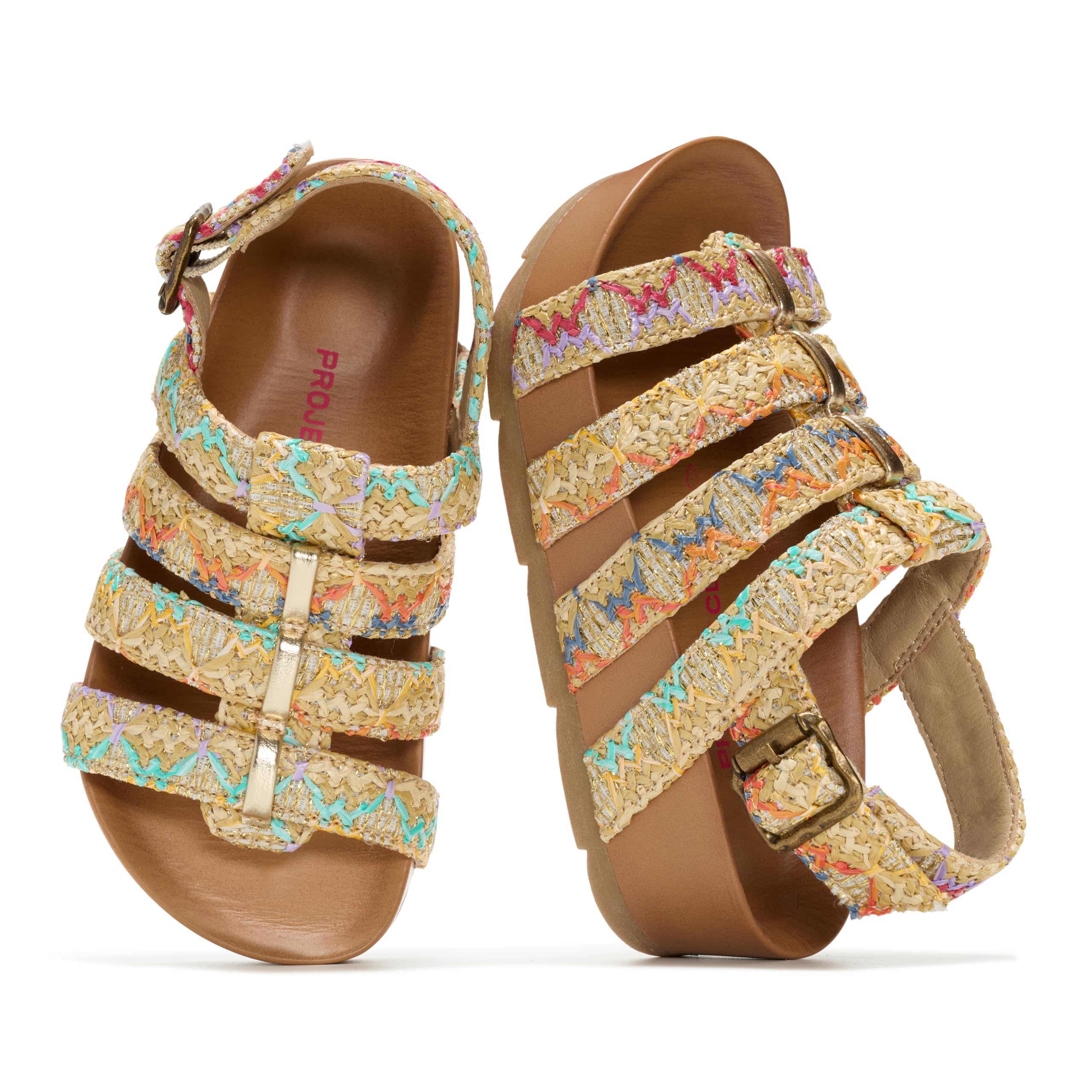 Project Cloud Kids | Strappy Summer Dressy-Casual Wedge | Hook-&-Loop | Lightweight | Non-Slip - Puffer Kids - Project Cloud - Sandals -Shop Project Cloud premium footwear Now!