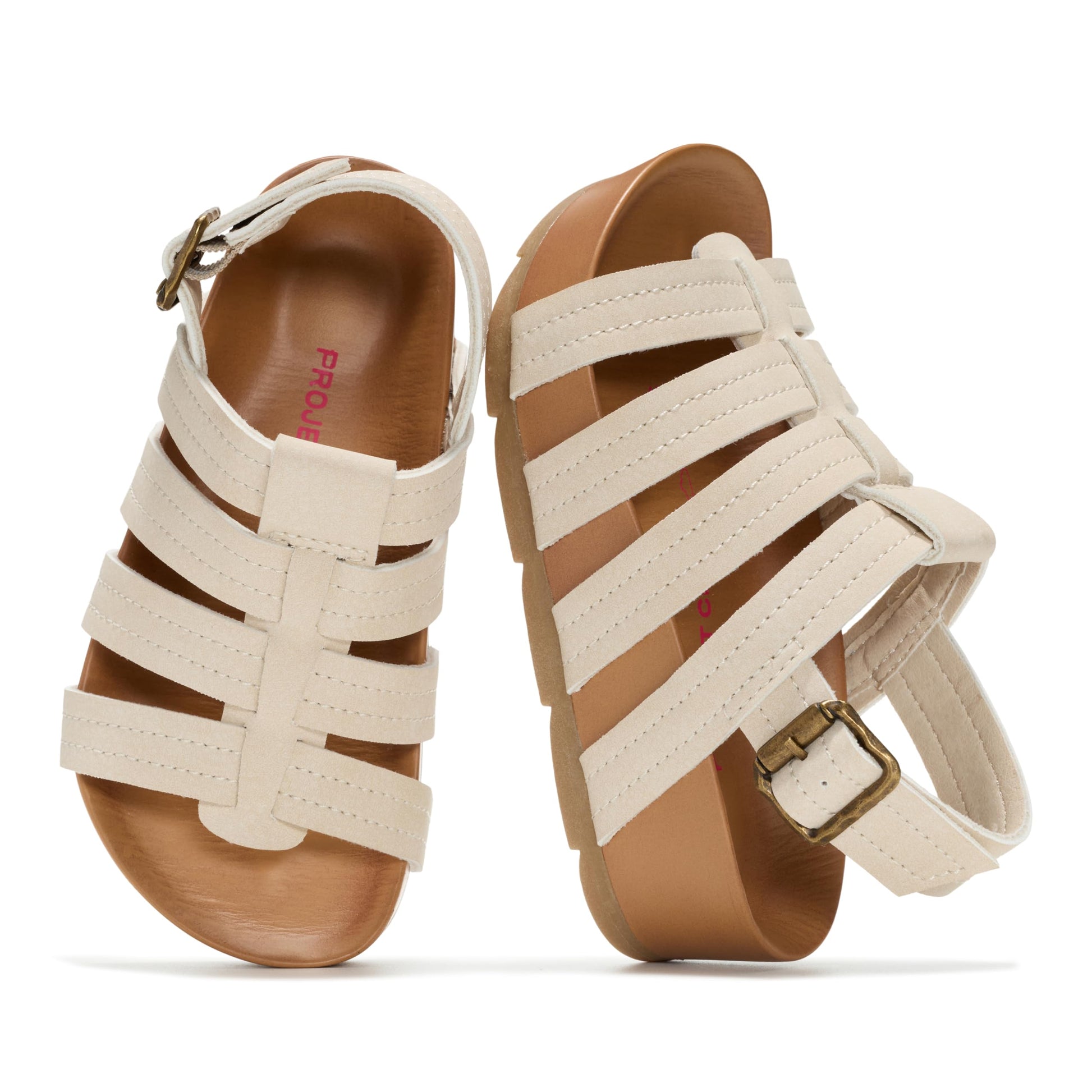 Project Cloud Kids | Strappy Summer Dressy-Casual Wedge | Hook-&-Loop | Lightweight | Non-Slip - Puffer Kids - Project Cloud - Sandals -Shop Project Cloud premium footwear Now!