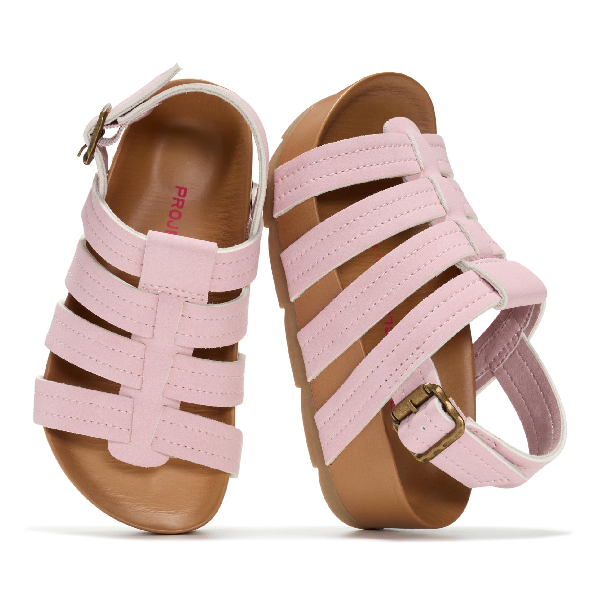 Project Cloud Kids | Strappy Summer Dressy-Casual Wedge | Hook-&-Loop | Lightweight | Non-Slip - Puffer Kids - Project Cloud - Sandals -Shop Project Cloud premium footwear Now!