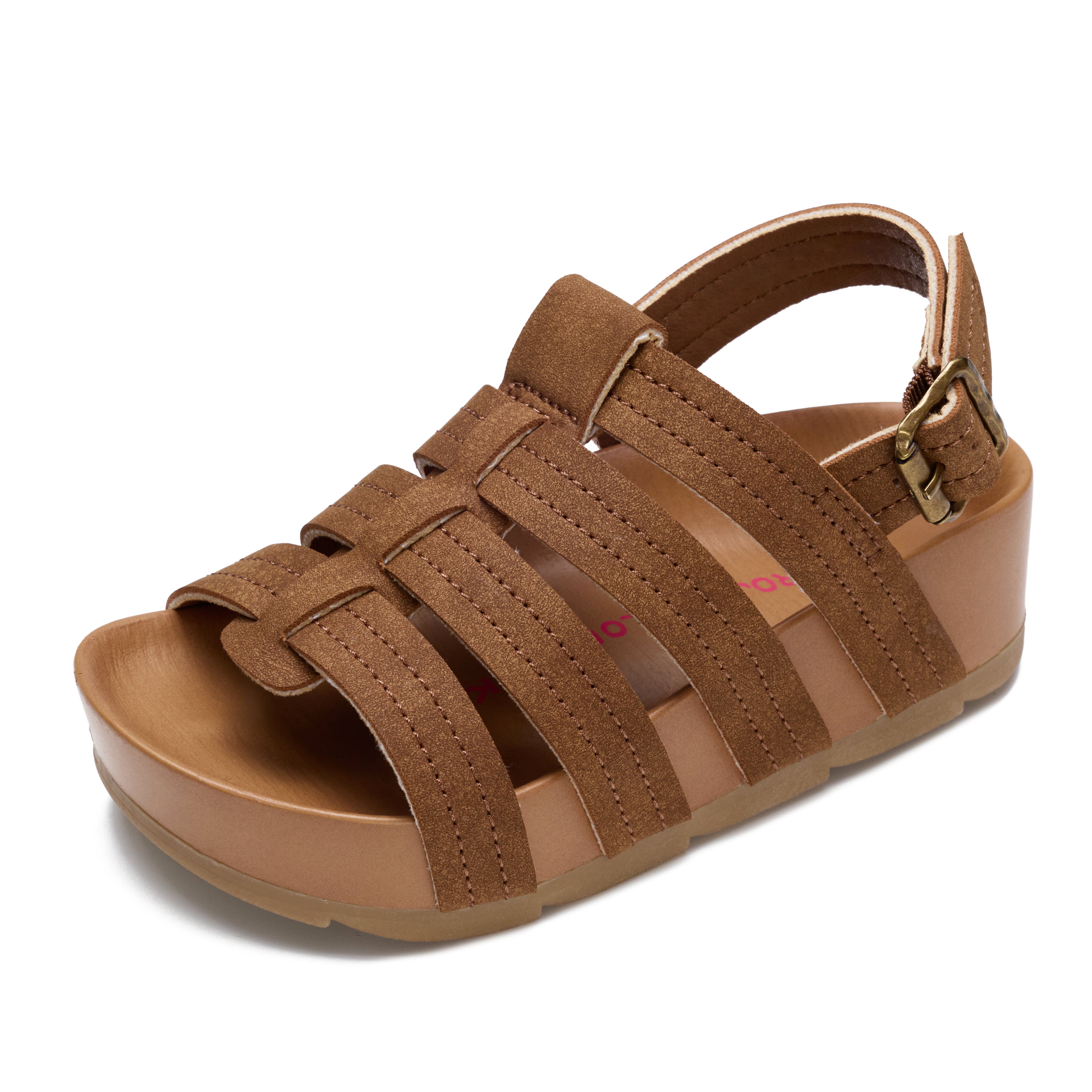 Project Cloud Kids | Strappy Summer Dressy-Casual Wedge | Hook-&-Loop | Lightweight | Non-Slip - Puffer Kids - Project Cloud - Sandals -Shop Project Cloud premium footwear Now!