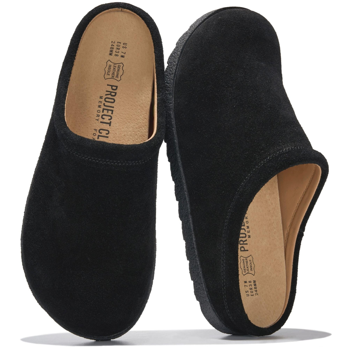 Project Cloud Women's | Genuine Leather Clogs | Soft & Plush Insole | Lightweight | Non-Slip - Reese