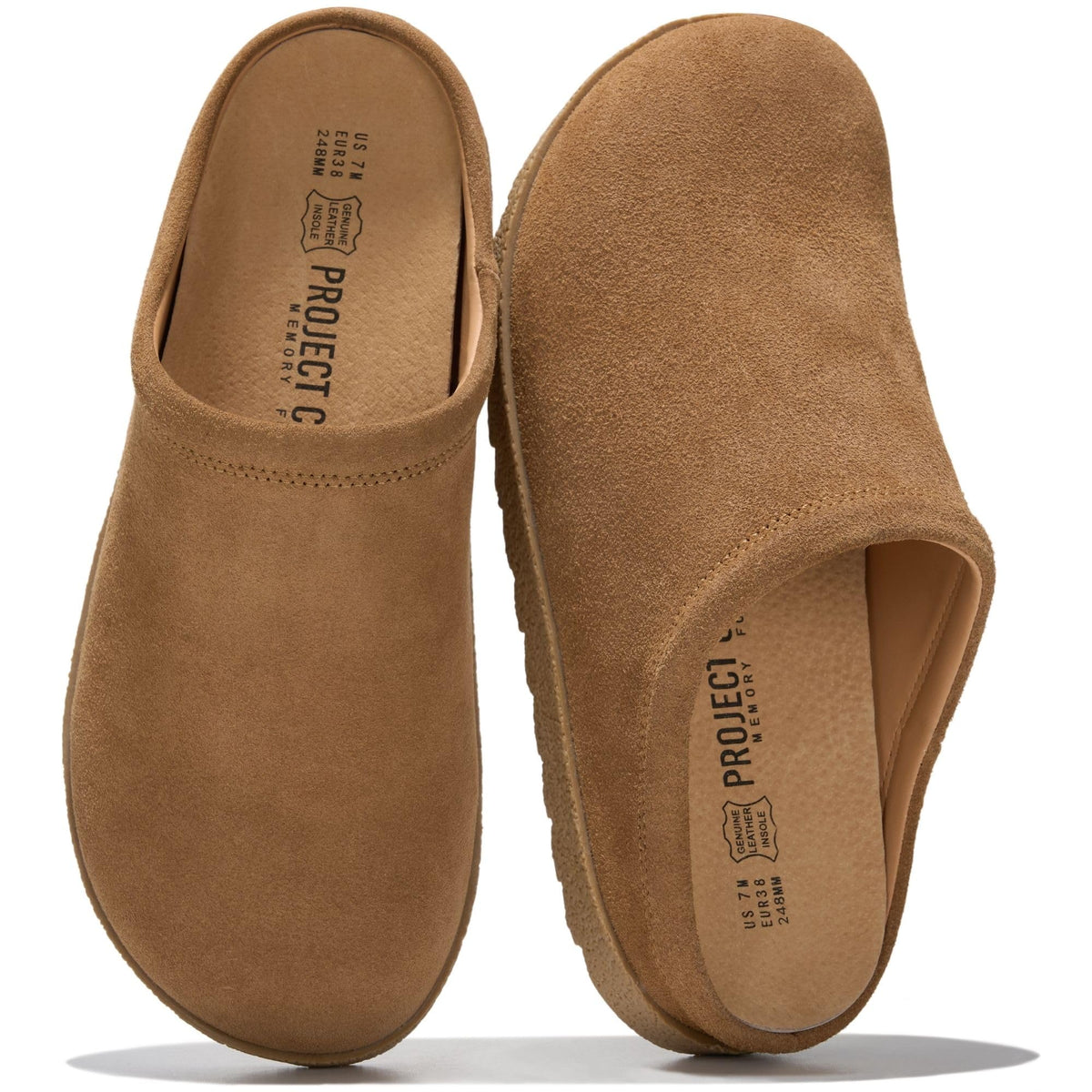 Project Cloud Women's | Genuine Leather Clogs | Soft & Plush Insole | Lightweight | Non-Slip - Reese